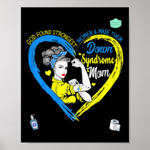 Down Syndrome Awareness For Mum Grandma Poster