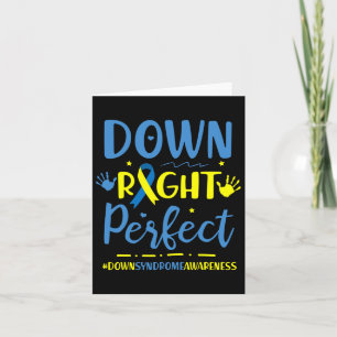 Down Syndrome Awareness For Parents Mum Down Syndr Card