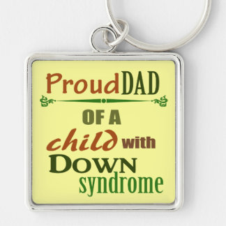 Down syndrome awareness key ring