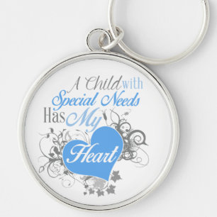 Down syndrome awareness key ring