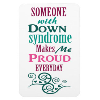Down syndrome Awareness Magnet