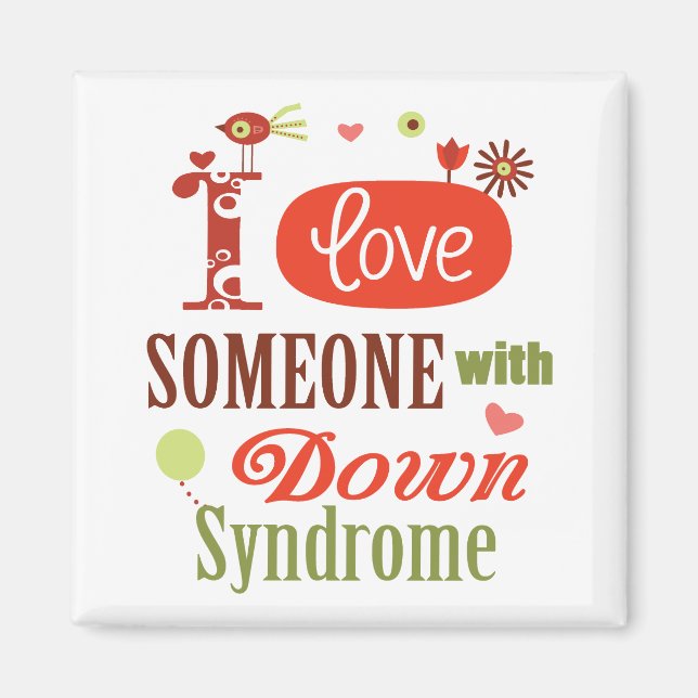 Down syndrome awareness magnet (Front)