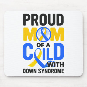 Down Syndrome Awareness Proud Mum Mouse Pad