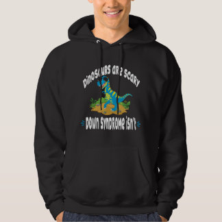 Down Syndrome Awareness s Toddler Boys Girls Dinos Hoodie