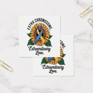 Down Syndrome Awareness Sunflower
