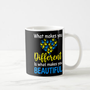 Down syndrome awareness support world down syndrom coffee mug