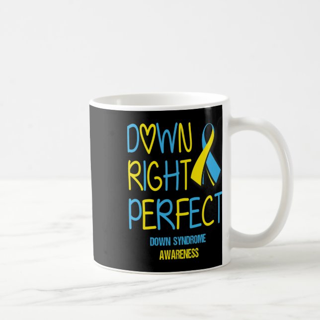 Down Syndrome Awareness Trisomy 21  Coffee Mug (Right)