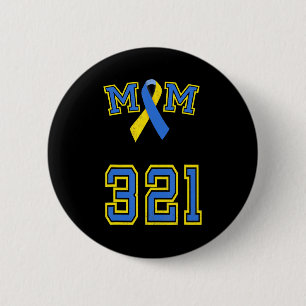 Down Syndrome Awareness Trisomy 21 Mum Women T 3 2 6 Cm Round Badge