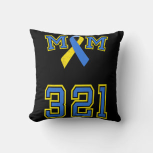 Down Syndrome Awareness Trisomy 21 Mum Women T 3 2 Cushion