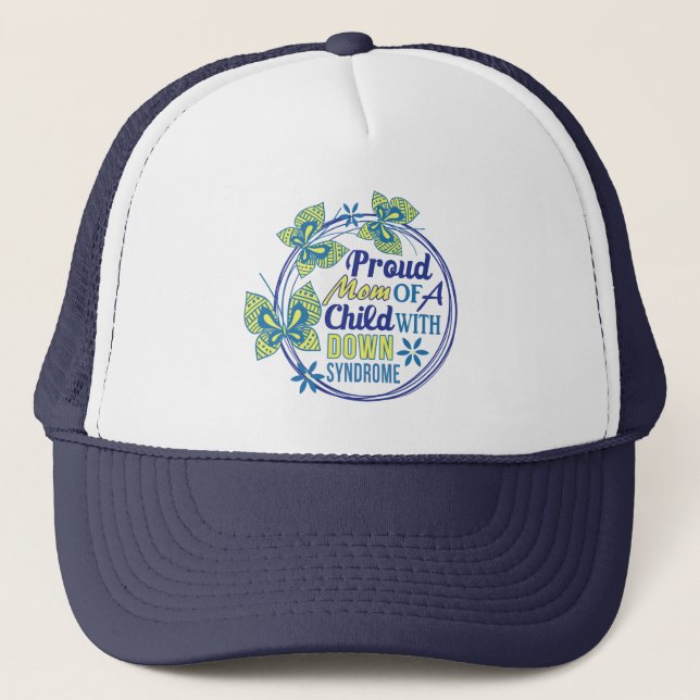 Down syndrome awareness trucker hat (Front)