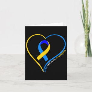 Down Syndrome Awareness - World Down Syndrome Day Card