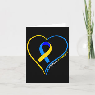 Down Syndrome Awareness - World Down Syndrome Day Card