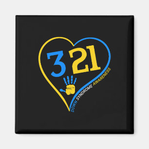 Down Syndrome Awareness - World Down Syndrome Day  Magnet