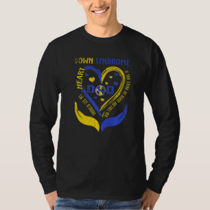Down Syndrome Dad My Hands Are Full You Should See T-Shirt