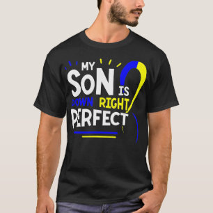 Down Syndrome DNS Down's Awareness Trisonomy 21 Mo T-Shirt