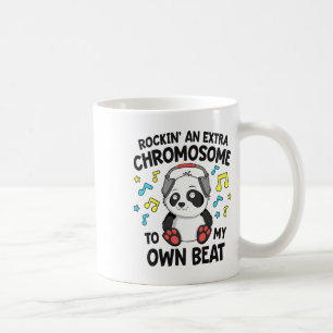 Down Syndrome Kids T21 Rockin' An Extra Chromosome Coffee Mug
