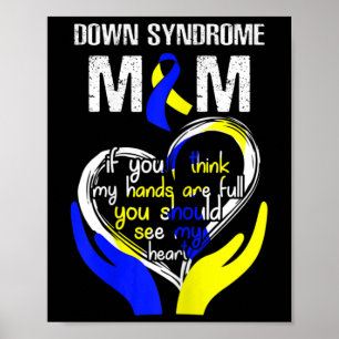 Down Syndrome Mum Costume World Down Syndrome Day Poster