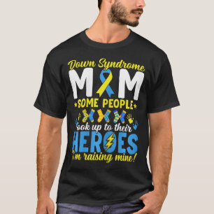Down Syndrome Mum T21 Trisomy 21 Down Syndrome Awa T-Shirt