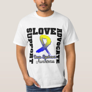 Down Syndrome Support Advocate Love T-Shirt