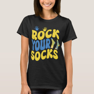 Down Syndrome World Down Syndrome Day T Shirt Rock