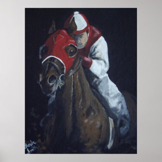 Down the Backstretch Poster