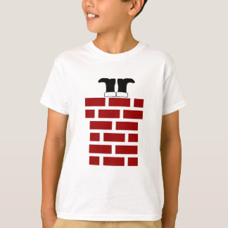 Down the Chimney - Kids T-shirt