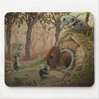 "Down The Rabbit Hole" mousepad