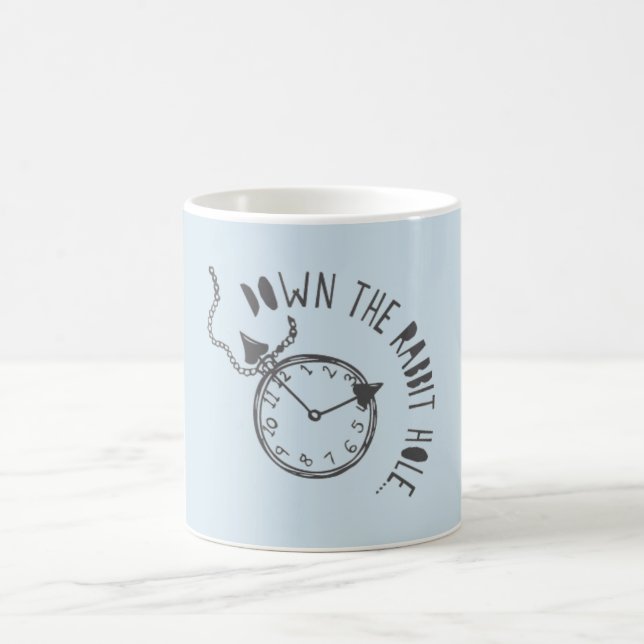 down the rabbit hole mug (Center)
