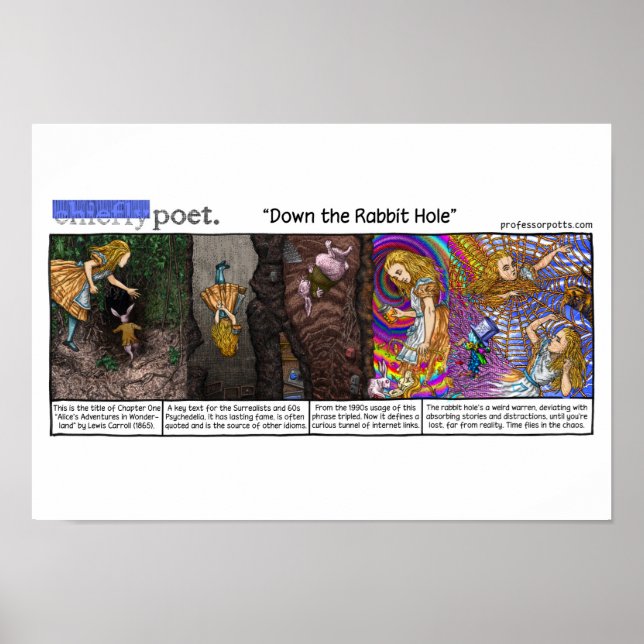 Down the Rabbit Hole Poster (Front)