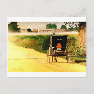 Down the Road Postcard