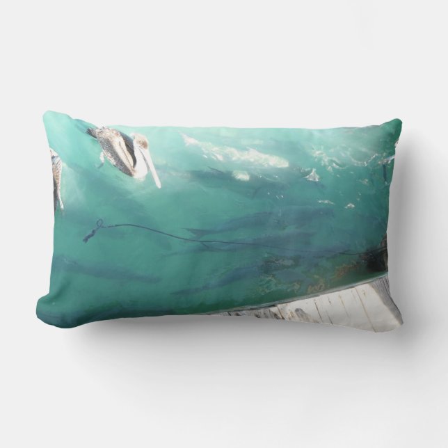Down To Fish Tarpon pillow (Front)