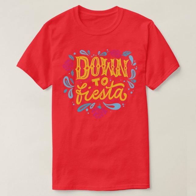 Down to  Fun Vibrant  Colours DTF T-Shirt (Design Front)