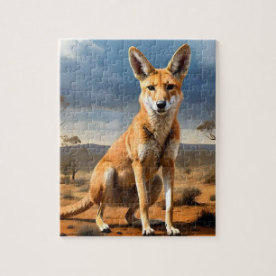 **"Down Under Delight: The Kangaringo Design"** Jigsaw Puzzle