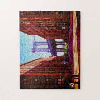 Down Under Manhattan Bridge overpass Jigsaw Puzzle