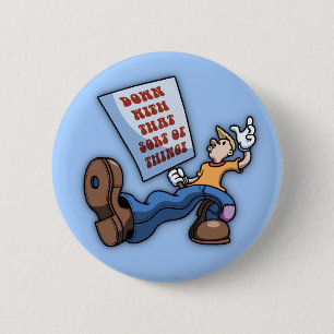 Down With That! 6 Cm Round Badge