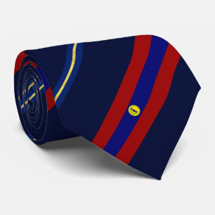Downey (California) city flag Neck Tie