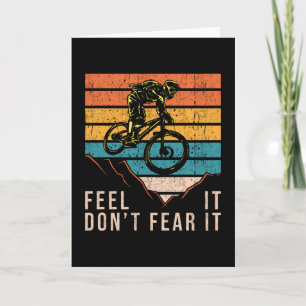 Downhill Bike Bicycle Card