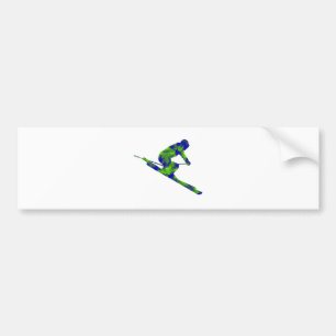 Downhill Escape Bumper Sticker