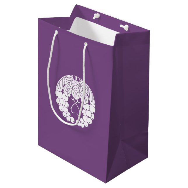 downhill grape medium gift bag (Front Angled)
