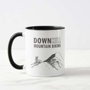Downhill Mountain Bike Mug