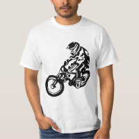 Downhill mountain bike rider