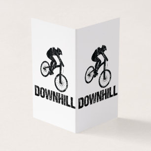 Downhill Mountain Biker
