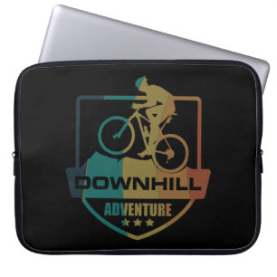 Downhill mountain biking laptop sleeve