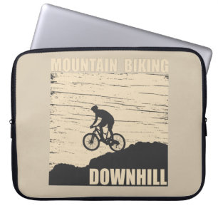 downhill mountain biking laptop sleeve
