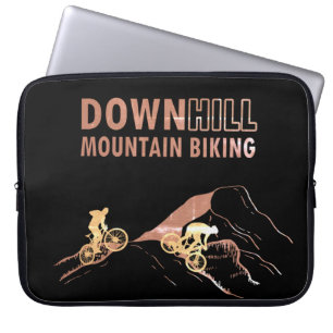 Downhill mountain biking laptop sleeve