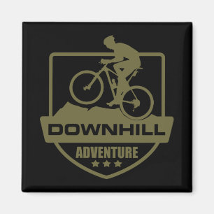 Downhill mountain biking magnet