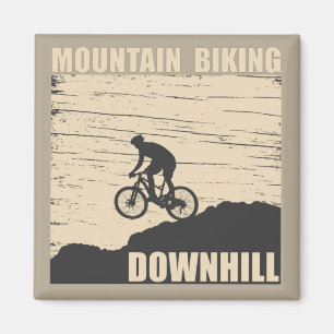 Downhill mountain biking magnet