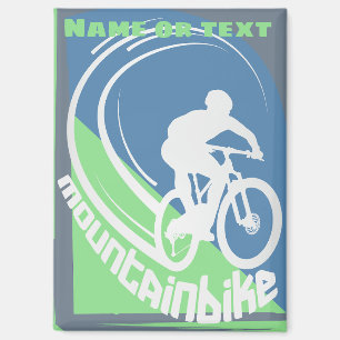 Downhill Mountainbike MTB Mountain bike Magnet