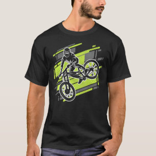 Downhill MTB Biking Men Kids Boys Mountain Bike T-Shirt