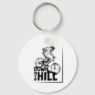 Downhill MTB Key Ring